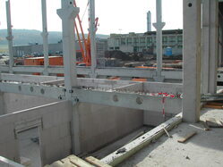Baustelle neue Werkhallen der JVA Schwerte 2004 Baustelle neue Werkhallen der JVA Schwerte 2004