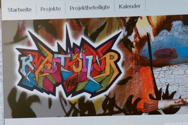 Screenshot Startseite www.knastkultur.de